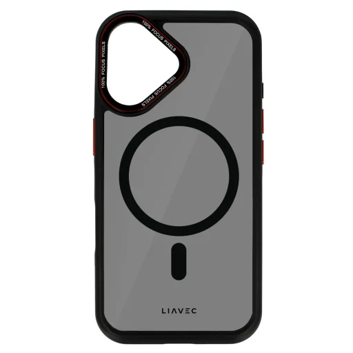 Liavec Hybrid Smoke Magsafe tok iPhone 16 tok - 5