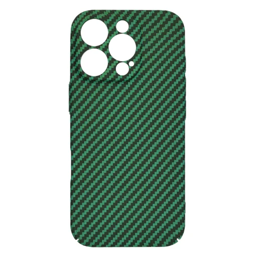  Techsuit - Karbonit Szálas Héj - iPhone 14 Pro Max - Zöld tok - 4