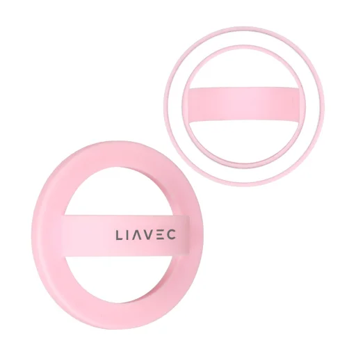 Liavec Ring Magsafe gyűrű világos rózsaszín  - 2
