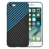  Techsuit - Karbonit Szálházas - iPhone 7 / iPhone 8 / iPhone SE 2, SE 2020 / iPhone SE 3, SE 2022 - Kék Impulzus tok thumbnail