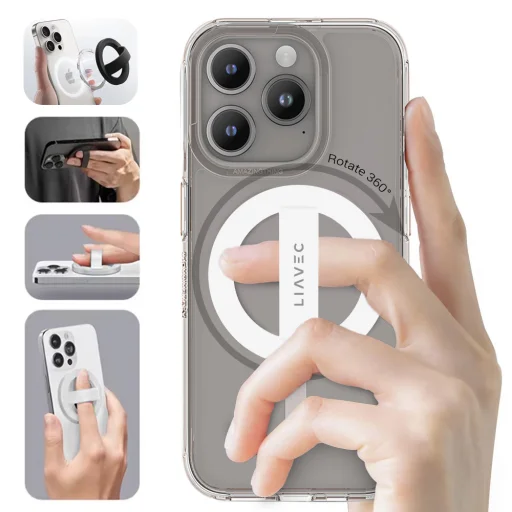 Liavec Ring Magsafe gyűrű fehér - 3