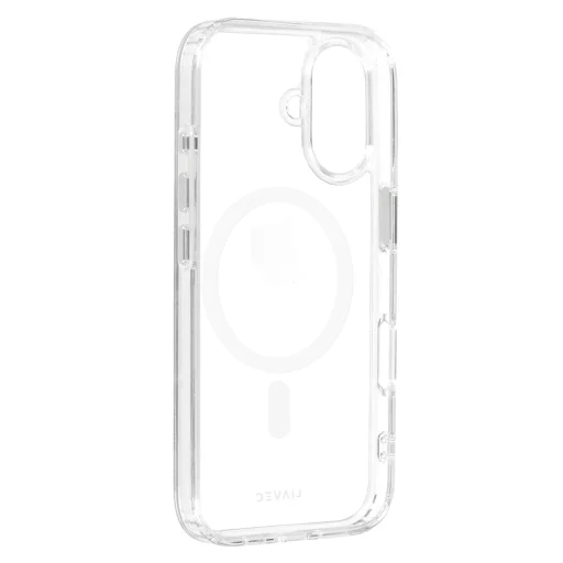 Liavec Glossy Magsafe Clear iPhone 16 tok fehér tok - 3
