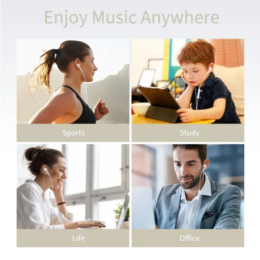 Tech-protect Ultraboost Mini Jack Fülhallgató Fehér - 5