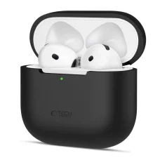 Tech-protect Szilikon Apple AirPods 4 Fekete tok