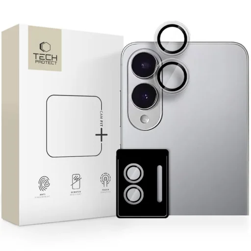 Tech-Protect Camring Fit+ Samsung Galaxy S25 Edge kameraüveg Clear - 1