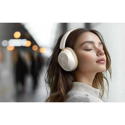 OneOdio A5 ANC vezeték nélküli fejhallgató (fehér) - 5