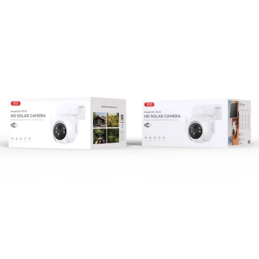 XO kamera CR10 Napelemes fehér 7800 mAh - 2