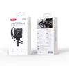 XO autós töltő CC66 104W 1x USB 1x USB-C fekete USB-C és Lightning kábellel thumbnail