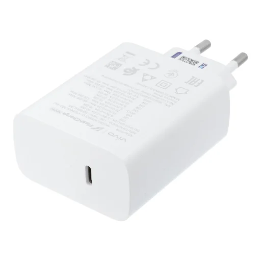 VIVO eredeti töltő Flash Charge USB C 3A 120W V12060L1B0 fehér bulk - 4