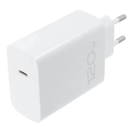 VIVO eredeti töltő Flash Charge USB C 3A 120W V12060L1B0 fehér bulk - 1