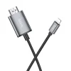 HOCO kábel Lightning - HDMI 1080p UA27 2 m fém szürke - 2