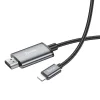 HOCO kábel Lightning - HDMI 1080p UA27 2 m fém szürke - 3