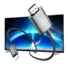 HOCO kábel Lightning - HDMI 1080p UA27 2 m fém szürke - 6
