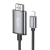 HOCO kábel Lightning - HDMI 1080p UA27 2 m fém szürke