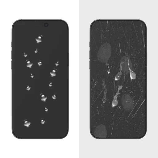 Tech-protect Glass Fit+ 2-pack Galaxy S25 Edge fekete üvegfólia - 3