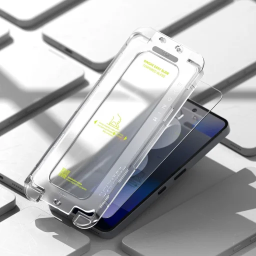 Edzett Üveg Ringke Easy Slide 2-pack Nothing Phone 3a / 3a Pro Átlátszó üvegfólia - 6