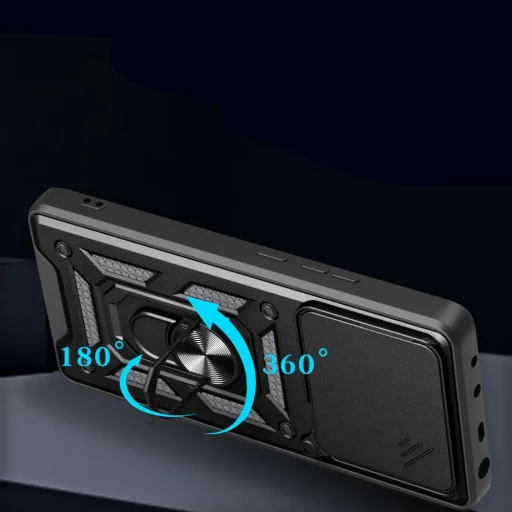 Tech-protect Camshield Pro Motorola Edge 60 Fusion fekete tok - 5