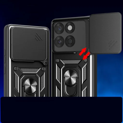 Tech-protect Camshield Pro Motorola Edge 60 Fusion fekete tok - 6