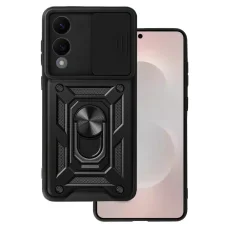 Puzdro Slide Camera Armor pre Samsung Galaxy S25 Edge čierne