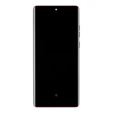 Motorola Edge 50 Fusion LCD kijelző + Érintőegység + Előlap Hot Pink (Szervizcsomag)