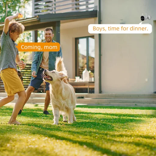  Imou - Kültéri Kamera Bullet 3 (IPC-S3EP-5M0WE) - 5MP, Beépített Mikrofon, Mozgásérzékelés, Éjszakai Látás - Fehér - 5