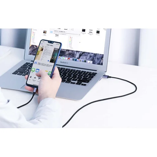 UGREEN US290 USB-Micro USB kábel, 3m (fekete) - 3