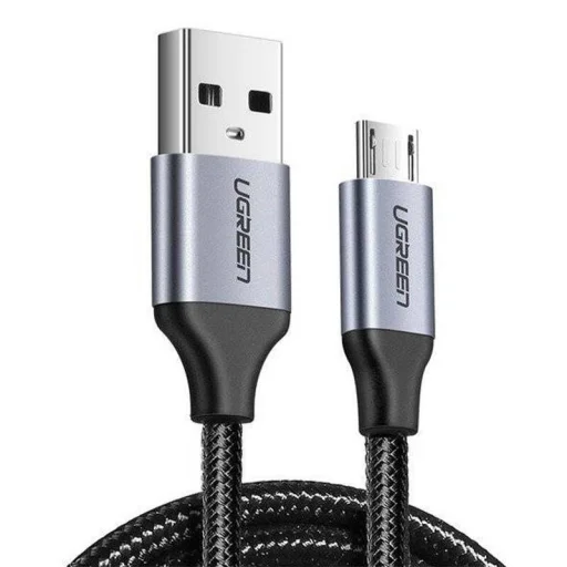 UGREEN US290 USB-Micro USB kábel, 3m (fekete) - 1