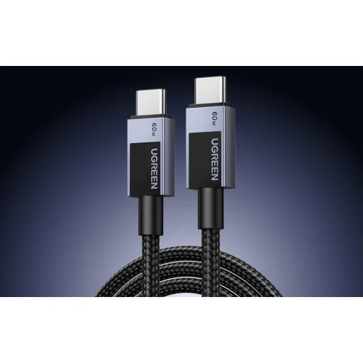 Kábel USB-C to USB-C Ugreen L524 PD 3A 2m (szürke) - 3