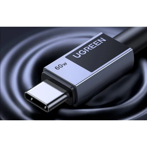 Kábel USB-C to USB-C Ugreen L524 PD 3A 2m (szürke) - 8