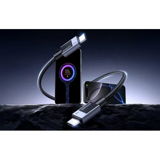 USB-C 2.0-ról USB-C 2.0-ra Ugreen L524 PD 3A 0,5m kábel (szürke) - 7