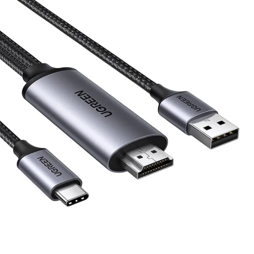 Adapter HDMI USB-C-hez Ugreen CM773 4k 60Hz 5V 1A - 2