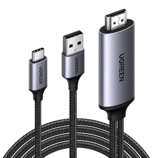 Adapter HDMI USB-C-hez Ugreen CM773 4k 60Hz 5V 1A - 1