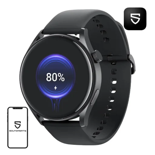 Soundpeats Watch 4 okosóra (fekete) - 2