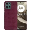  Techsuit - Karbonit Szálhéj - Motorola Edge 50 - Piros tok thumbnail