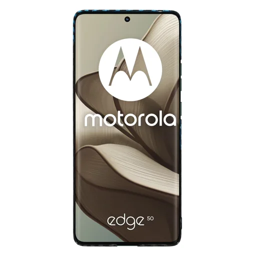  Techsuit - Karbontixrost Ház - Motorola Edge 50 - Kék Impulzus tok - 2