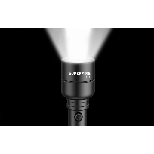 Superfire Y16 zseblámpa, 1700lm, USB-C - 8