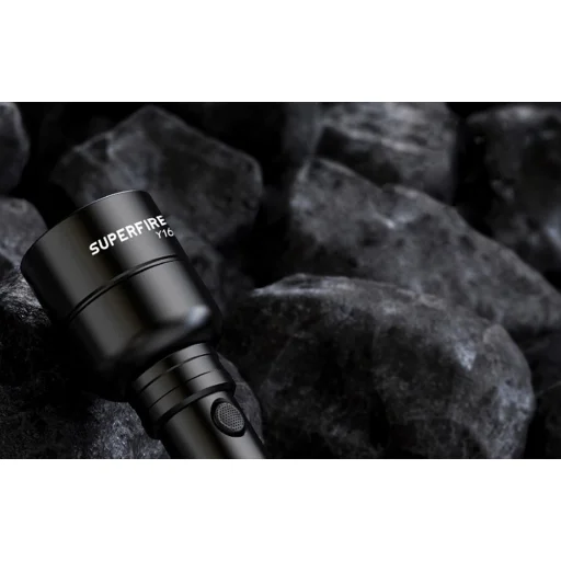 Superfire Y16 zseblámpa, 1700lm, USB-C - 10