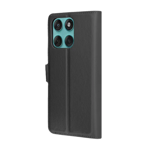  Techsuit - Bőr tok - Motorola Edge 60 Fusion - Fekete - 5