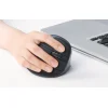 Vezeték nélküli függőleges egér Delux M618Mini DB BT+2.4G 2400DPI (fekete) thumbnail