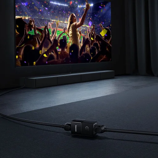 Hálózati csatlakozó Ethernet RJ-45 kábel csatlakozó Baseus AirJoy Series 10 db - fekete - 11