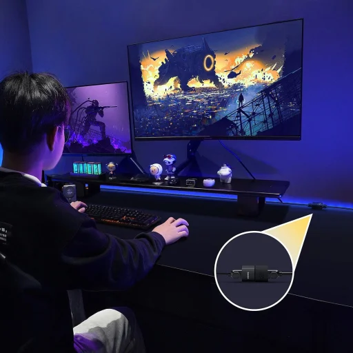 Hálózati csatlakozó Ethernet RJ-45 kábel csatlakozó Baseus AirJoy Series 10 db - fekete - 12