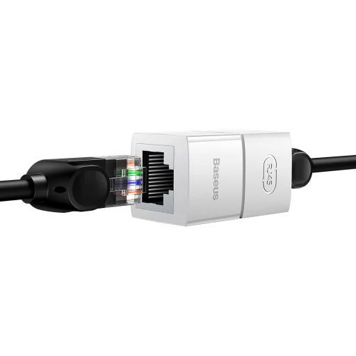 Hálózati csatlakozó Ethernet RJ-45 kábelcsatlakozó Baseus AirJoy sorozat 10 db - fehér - 5