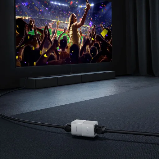 Hálózati csatlakozó Ethernet RJ-45 kábelcsatlakozó Baseus AirJoy sorozat 10 db - fehér - 11