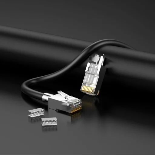 Ugreen 10x Moduláris Dugó RJ45 Dugó 8P8C Cat 6A / 7 - 2