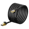 Baseus Speed Seven Nagysebességű Hálózati Kábel RJ45 10Gbps 5m Fekete (WKJS010501) thumbnail
