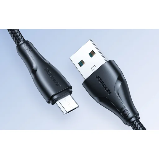 Micro USB kábel Joyroom S-UM018A11 / Surpass / 0.25m (fekete) - 7