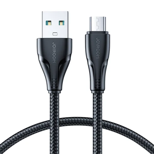 Micro USB kábel Joyroom S-UM018A11 / Surpass / 0.25m (fekete) - 1
