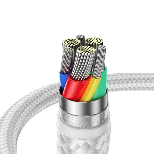Micro USB kábel Joyroom S-UM018A11 / Surpass / 2m (fehér) - 3