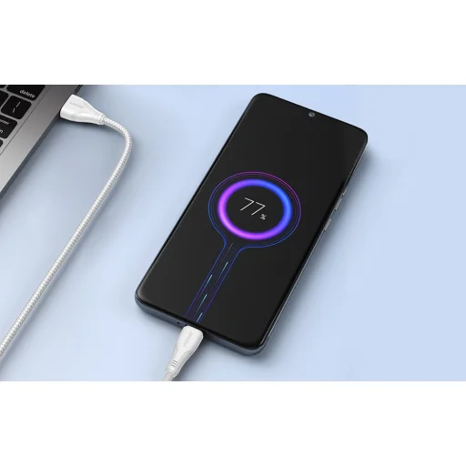 Micro USB kábel Joyroom S-UM018A11 / Surpass / 2m (fehér) - 7