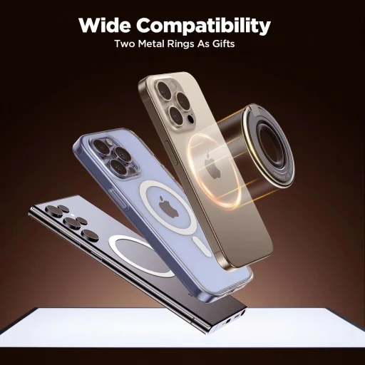 Joyroom JR-ZS383 MagSafe mágneses telefontartó - fekete - 7